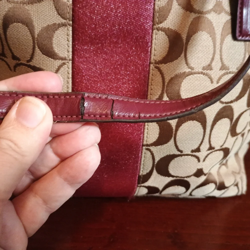 Coach Signature Canvas Tote